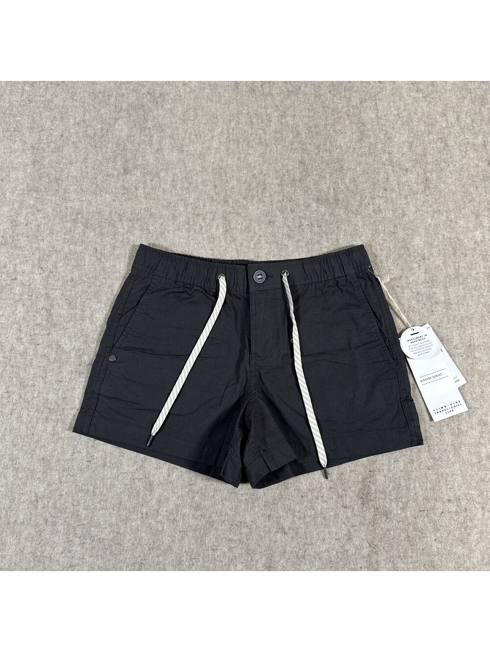 Vuori Ripstop Climber Shorts Charcoal Gray VW364 3" Inseam Women's Size XS
